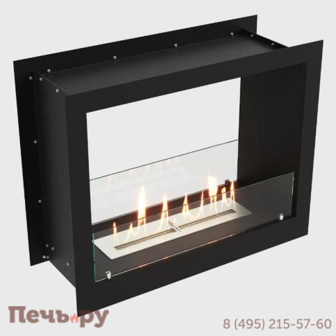 Встроенный биокамин Lux Fire сквозной 810 М фото