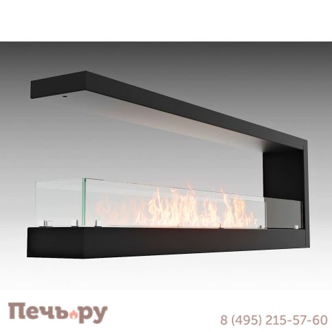 Встроенный биокамин Lux Fire Торцевой 1500 S фото 4