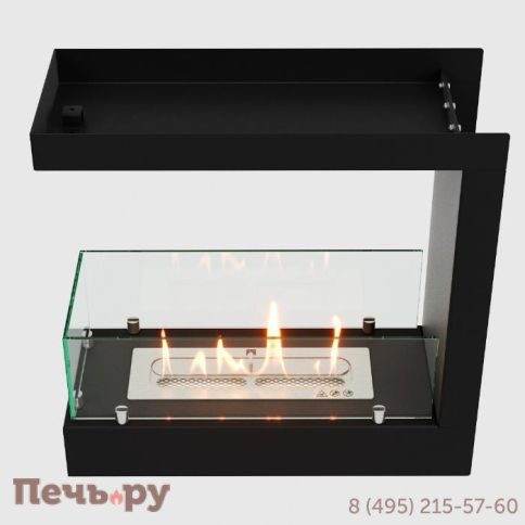 Встроенный биокамин Lux Fire торцевой 490 S фото 5