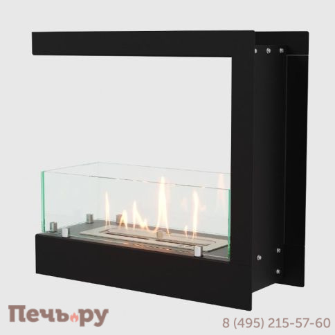 Встроенный биокамин Lux Fire торцевой 490 S фото 7