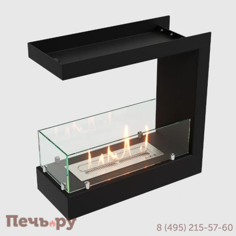 Встроенный биокамин Lux Fire торцевой 490 S фото