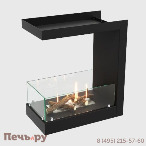 Встроенный биокамин Lux Fire торцевой 555 М фото 3