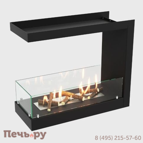 Встроенный биокамин Lux Fire торцевой 755 М фото 4