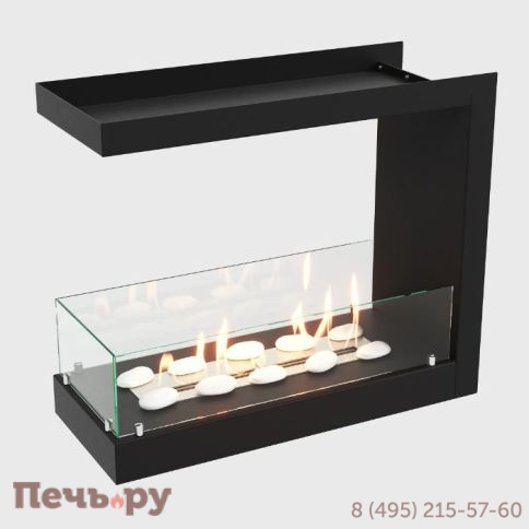 Встроенный биокамин Lux Fire торцевой 755 М фото 5