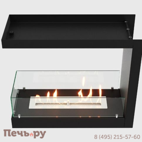 Встроенный биокамин Lux Fire торцевой 755 М фото 6