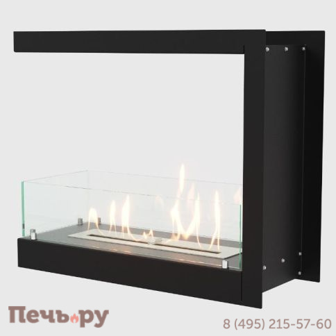 Встроенный биокамин Lux Fire торцевой 755 М фото 8