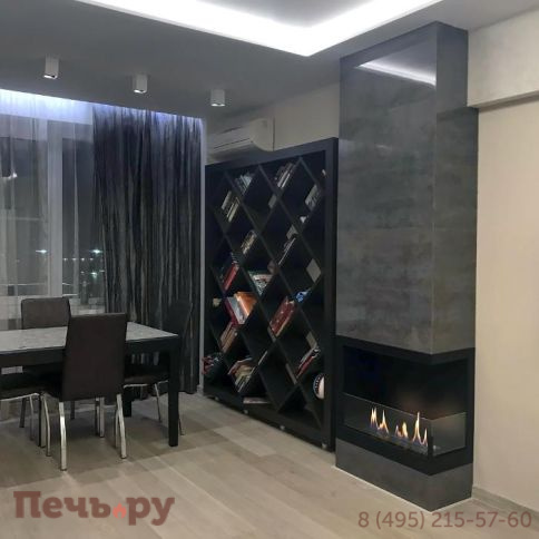 Встроенный биокамин Lux Fire угловой 1090 S фото 3