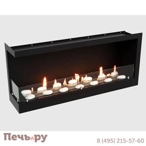 Встроенный биокамин Lux Fire угловой 1090 S фото 8