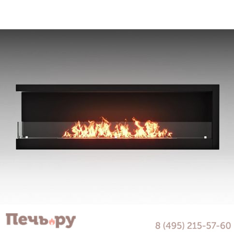 Встроенный биокамин Lux Fire Угловой 1500 S фото 5