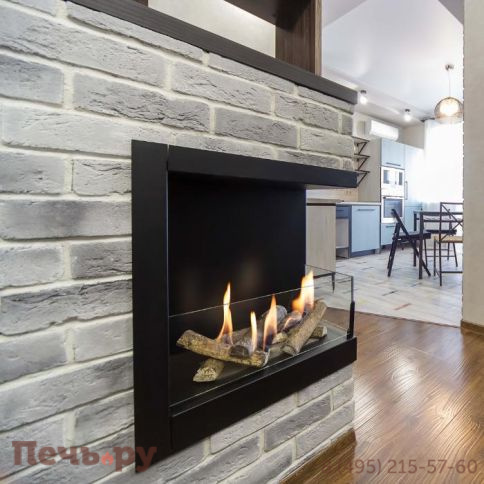 Встроенный биокамин Lux Fire угловой 690 S фото 6