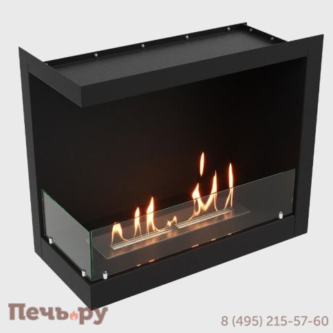 Встроенный биокамин Lux Fire угловой 755 М фото