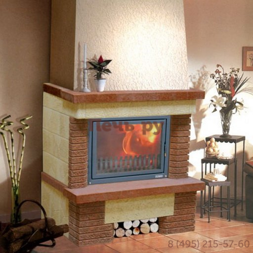 Камин Мета (облицовка Нота и топка Камилла 700)⚡ – купить с доставкой ...