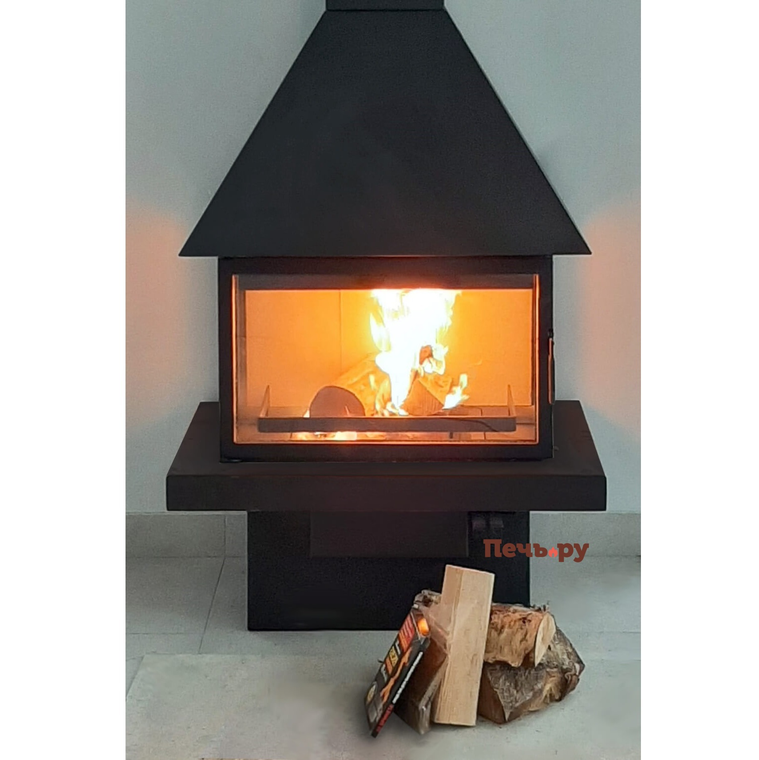 Готовый камин Rocal Calor LL-15A видео