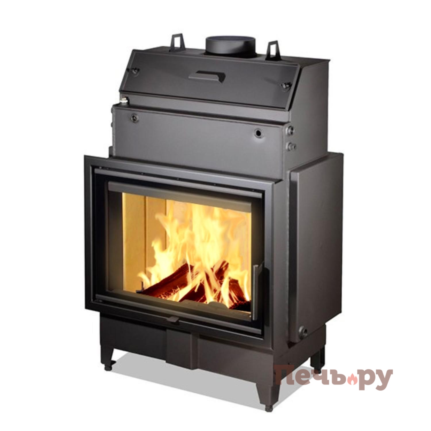 Каминная топка Romotop Heat W 2G 70.50.01 с теплообменником видео