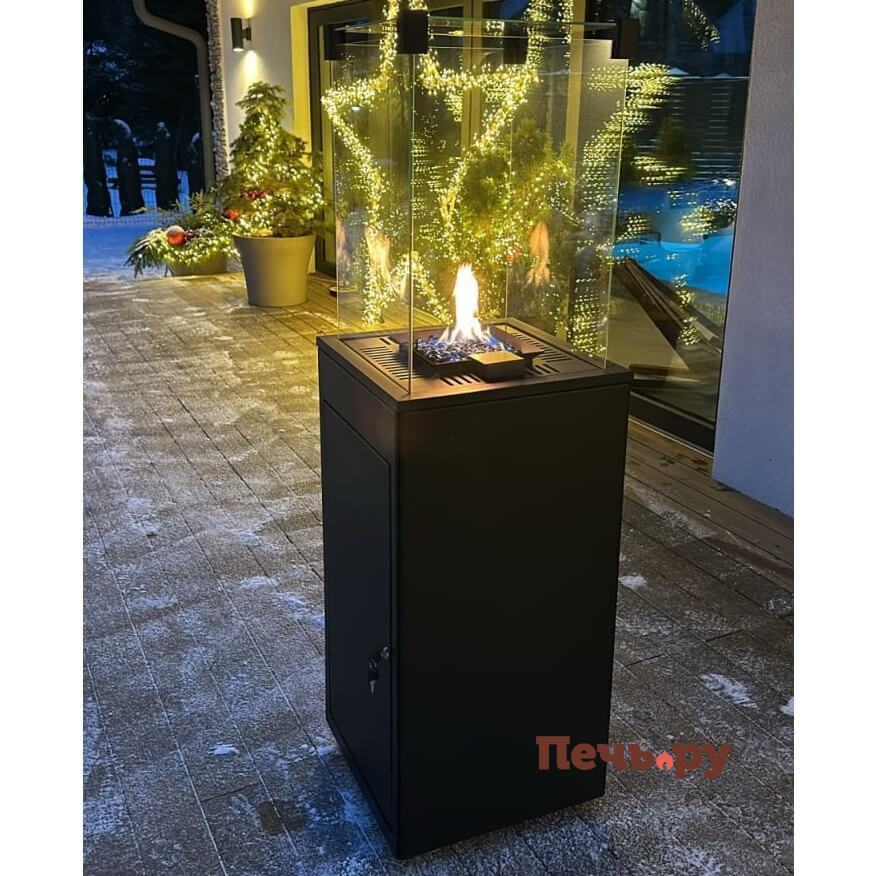 Камин газовый Kratki Patio Basic G31/37MBAR сталь (ручное управление) видео Камин газовый Kratki Patio Basic G31/37MBAR сталь (ручное управление) видео