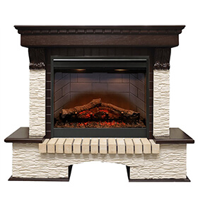 Портал Dimplex Pierre Luxe мелкий сланец под очаг Symphony 26 фото