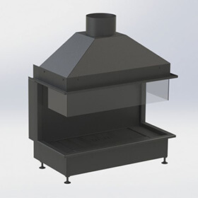 Каминная топка Virtu Style Space VK 10050 фото