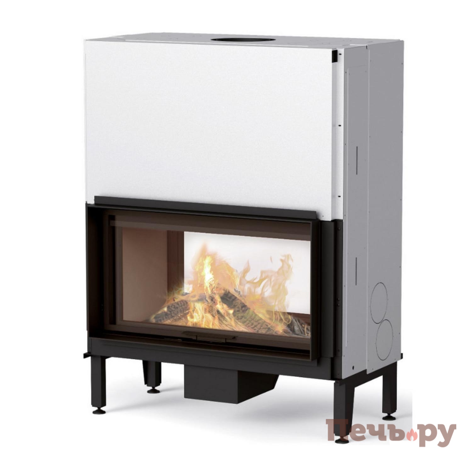 Каминная топка MCZ Plasma В95 тоннельная видео