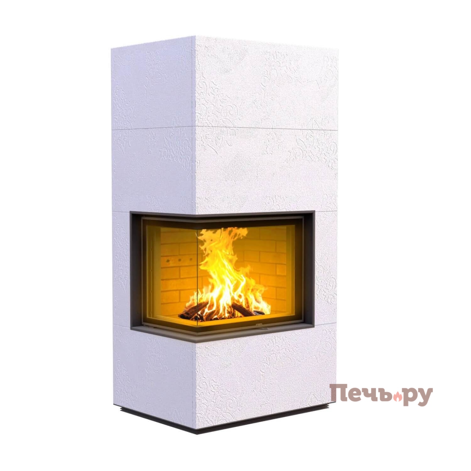 Печь-камин Астов Aplit П2С 700 L видео