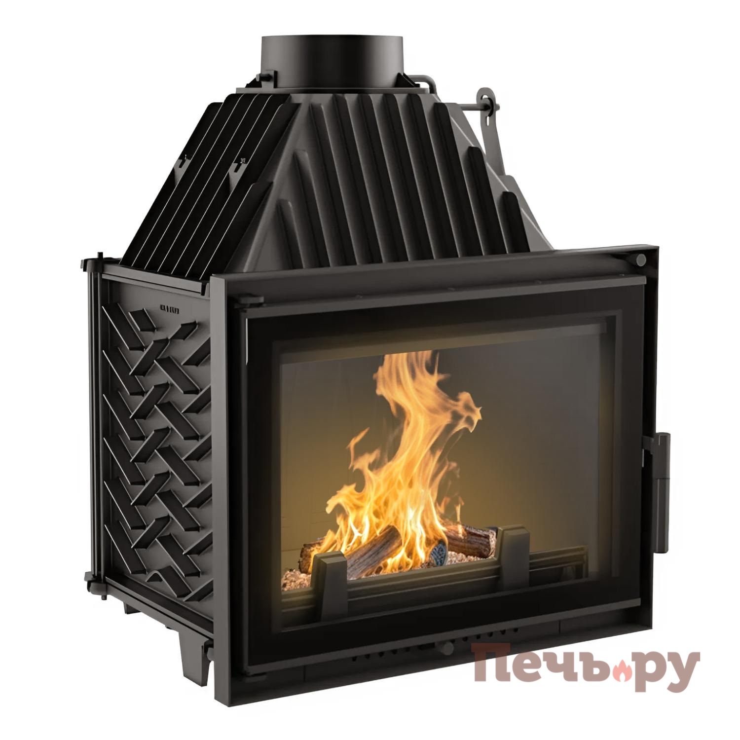 Каминная топка Kratki Zuzia/Deco видео