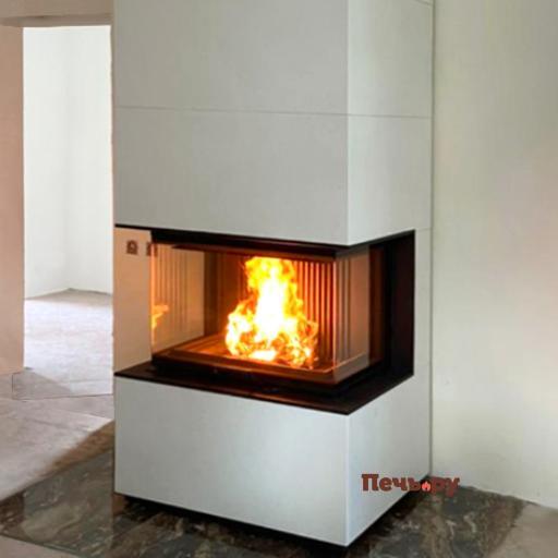 Печь-камин Астов Aplit П3С 8457 видео Печь-камин Астов Aplit П3С 8457 видео