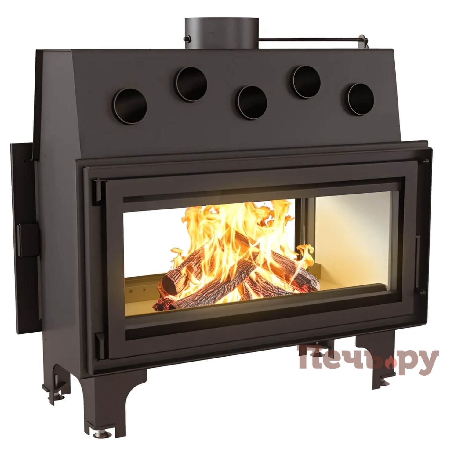 Каминная топка Kratki Mila/T (тунель) видео