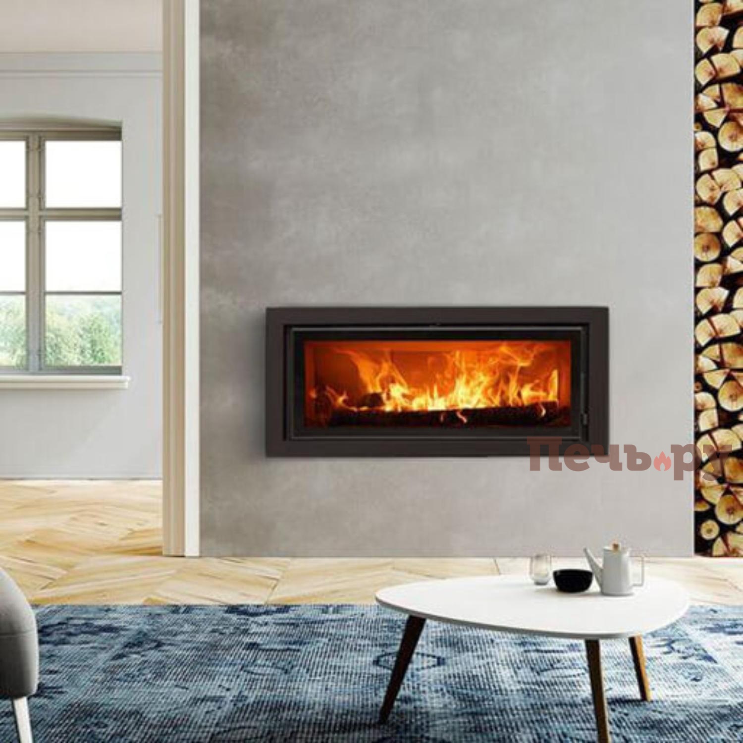 Каминная топка Panadero Hogar 101 S видео