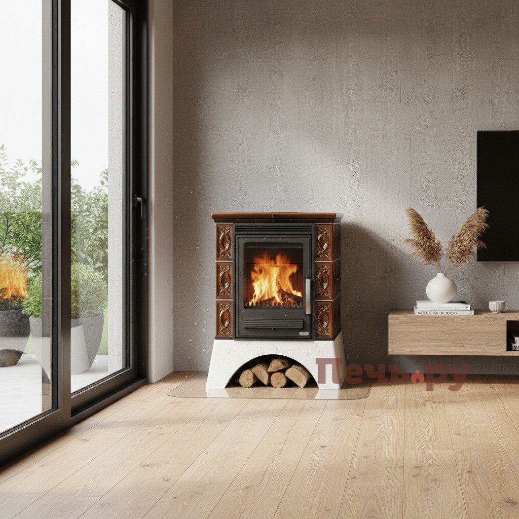 Кафельная печь ABX Helvetia K видео