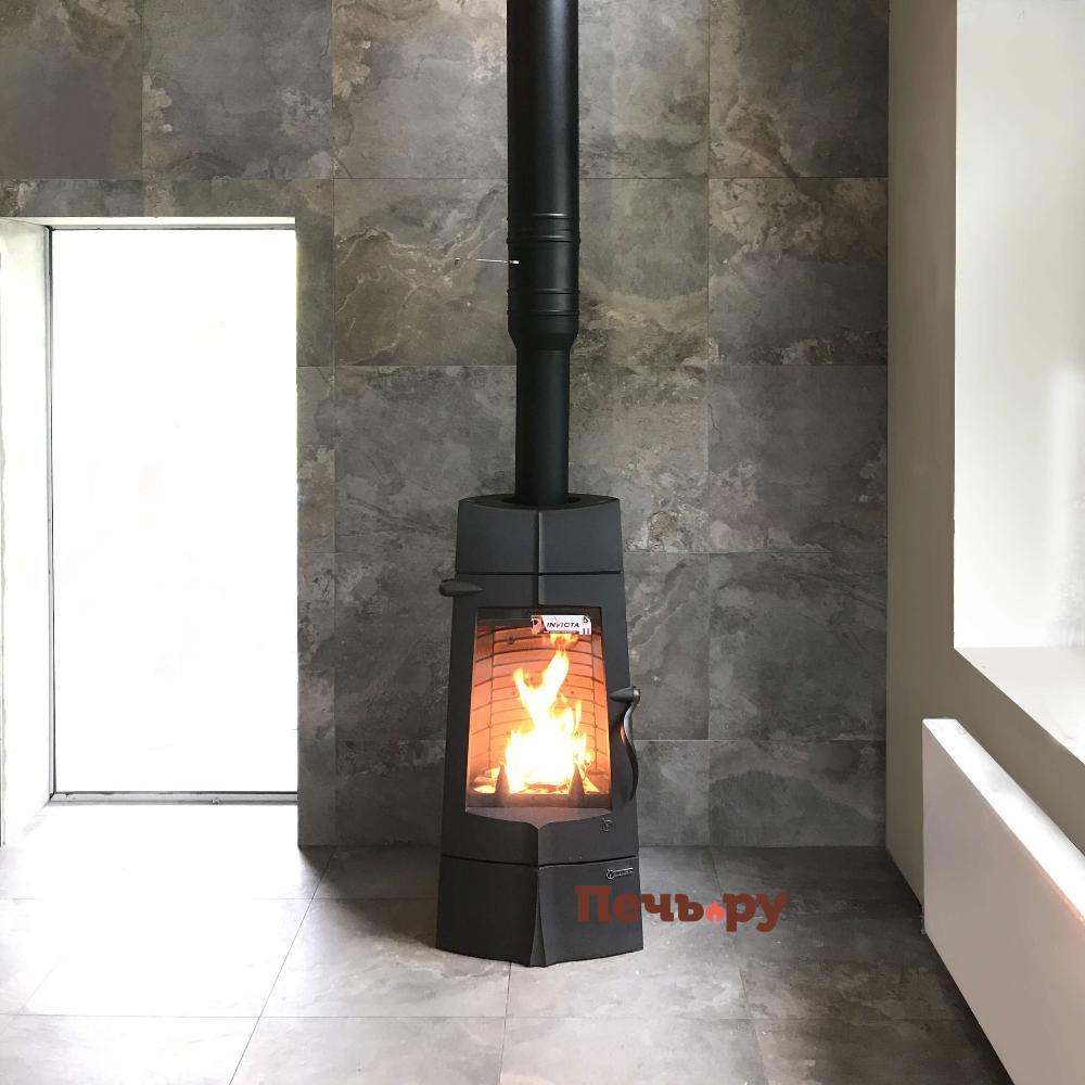 Печь камин Invicta Chamane видео