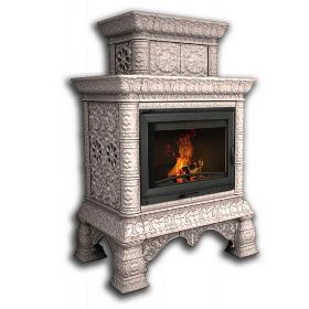 Облицовка камина КимрПечь Кострома пристенный-двухъярусный для топок 600 фото