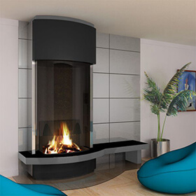 Камин Virtu Style Burney (Берни) фото