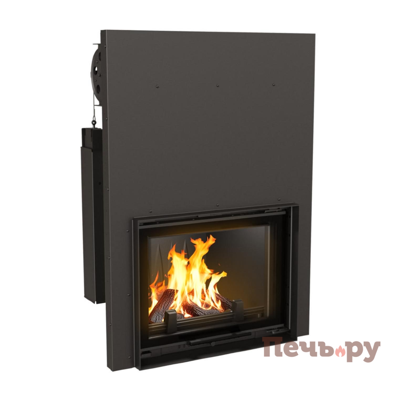 Каминная топка Kratki Eryk/G (гильотина) видео