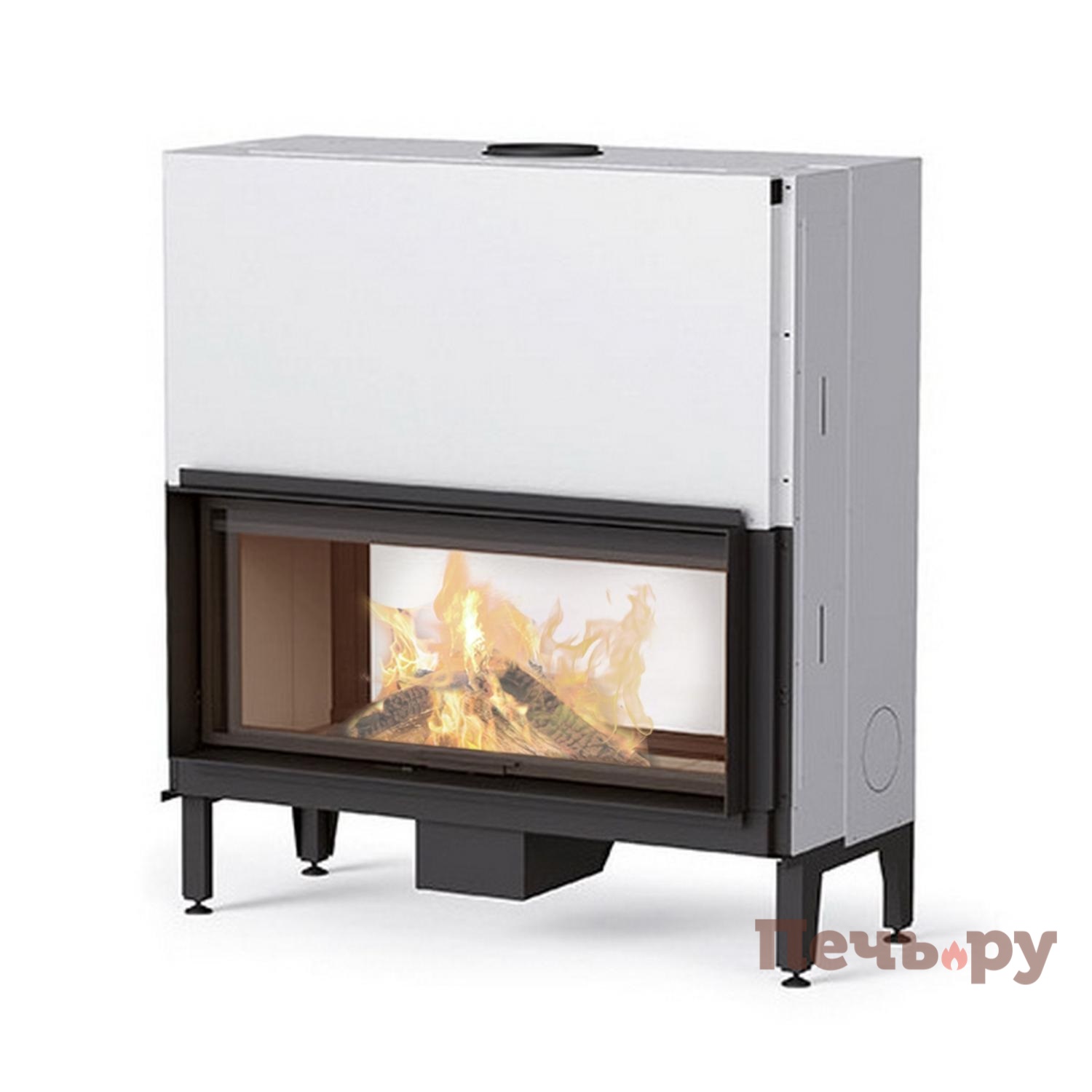 Каминная топка MCZ Plasma В115 тоннельная видео