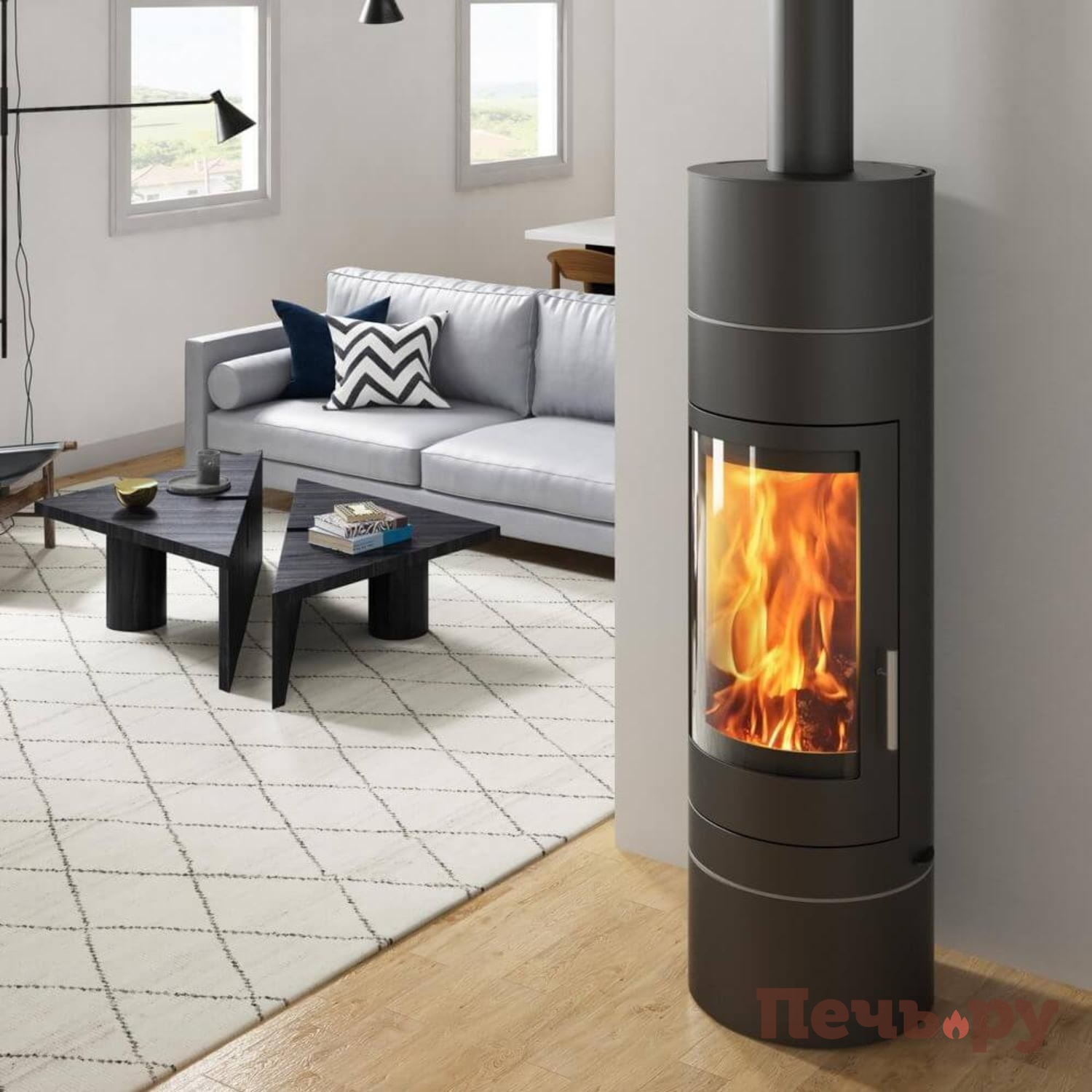 Печь камин Ember Sofia 552 XL видео