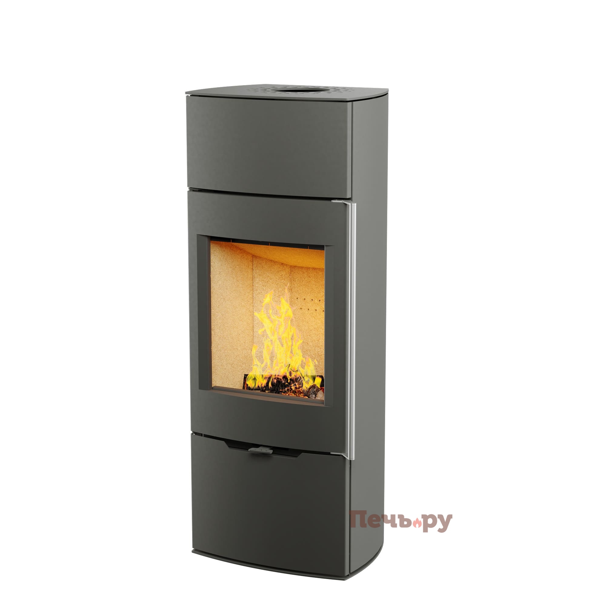 Печь камин Астов F 451 L видео