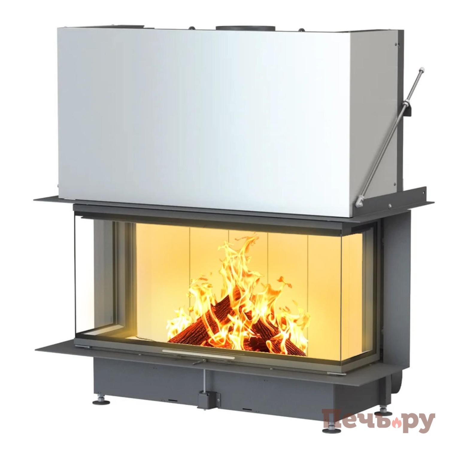Каминная топка Brunner Panorama-Kamin 51/25/101/25 видео