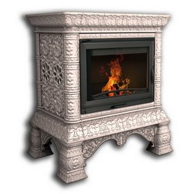 Облицовка камина КимрПечь Кострома центральный для топок 600 фото