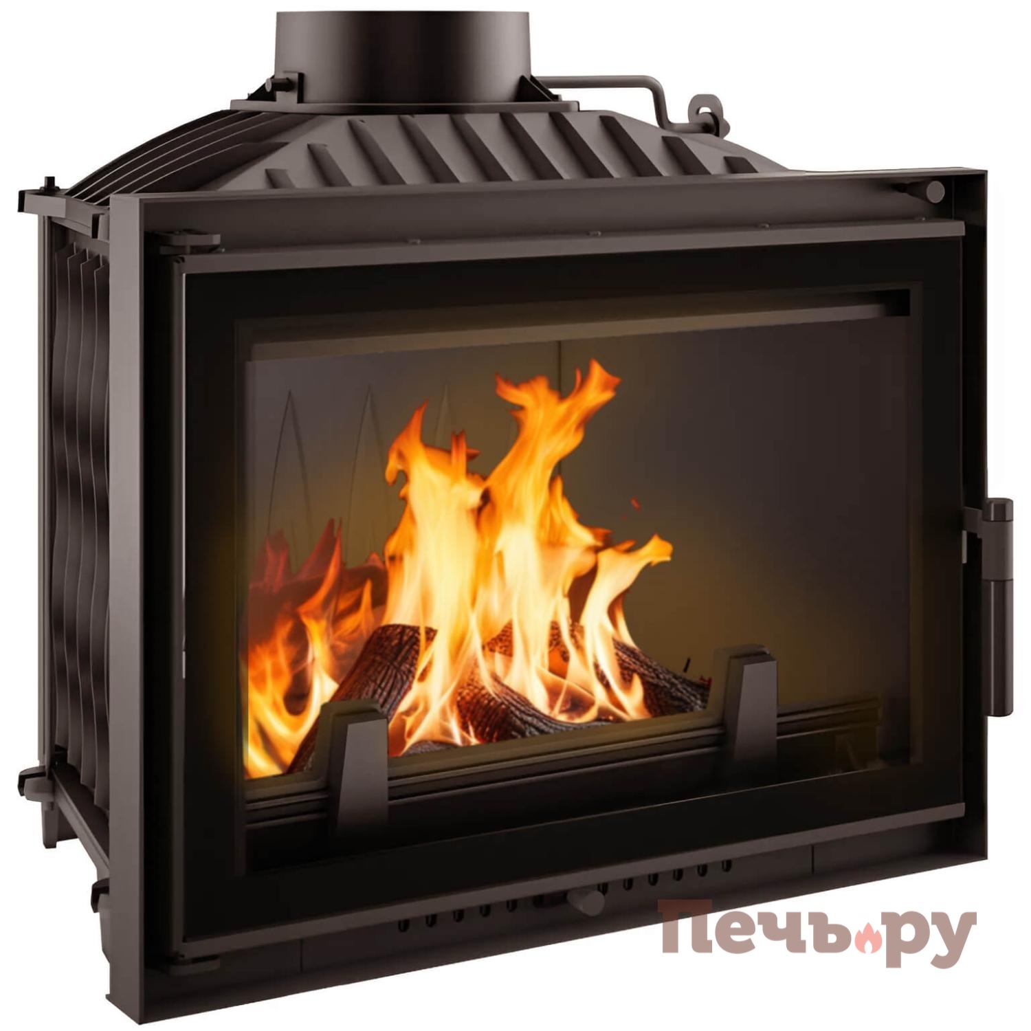 Каминная топка Kratki Wiktor/Deco видео