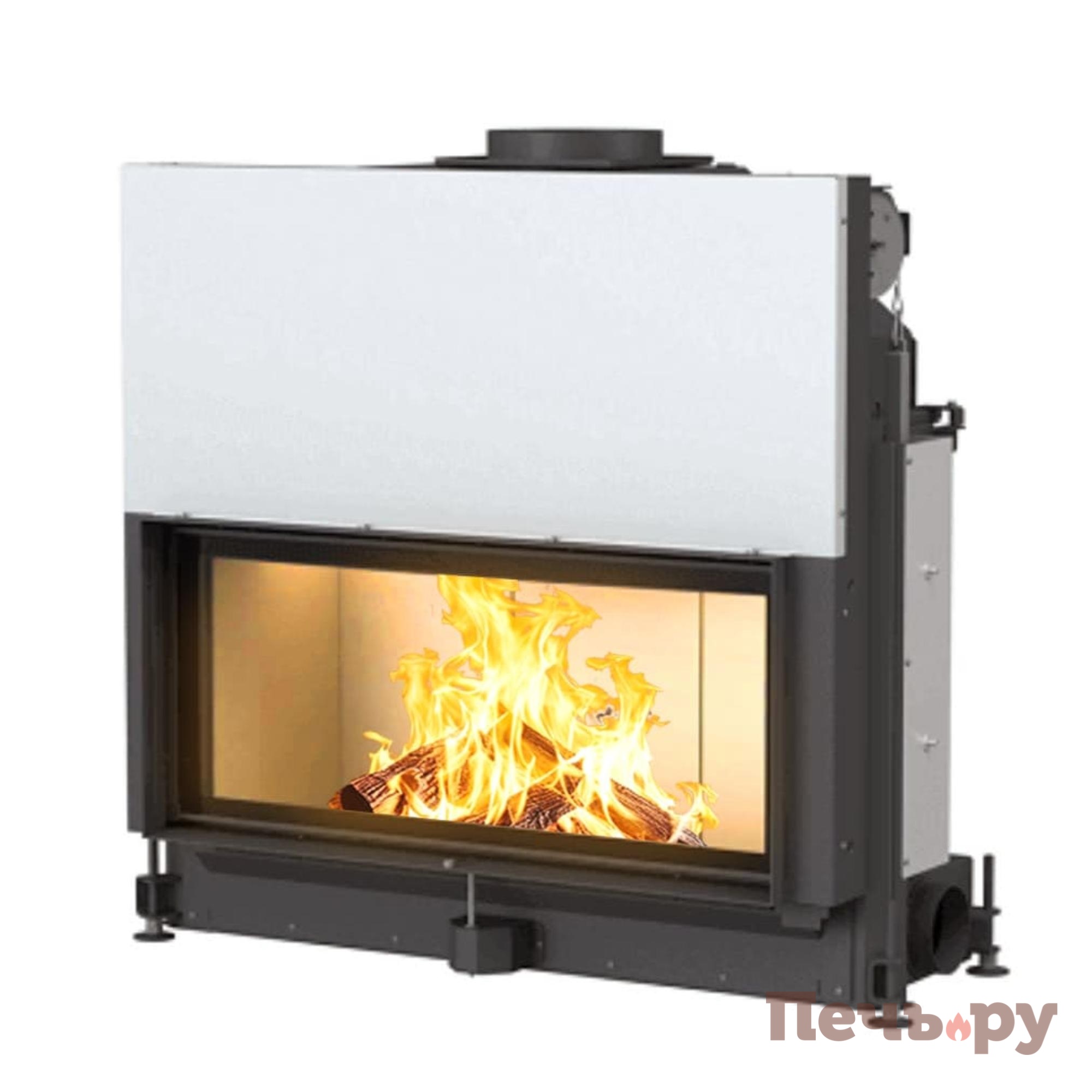 Каминная топка Brunner Architektur-Kamin 45/101 с подъемом видео