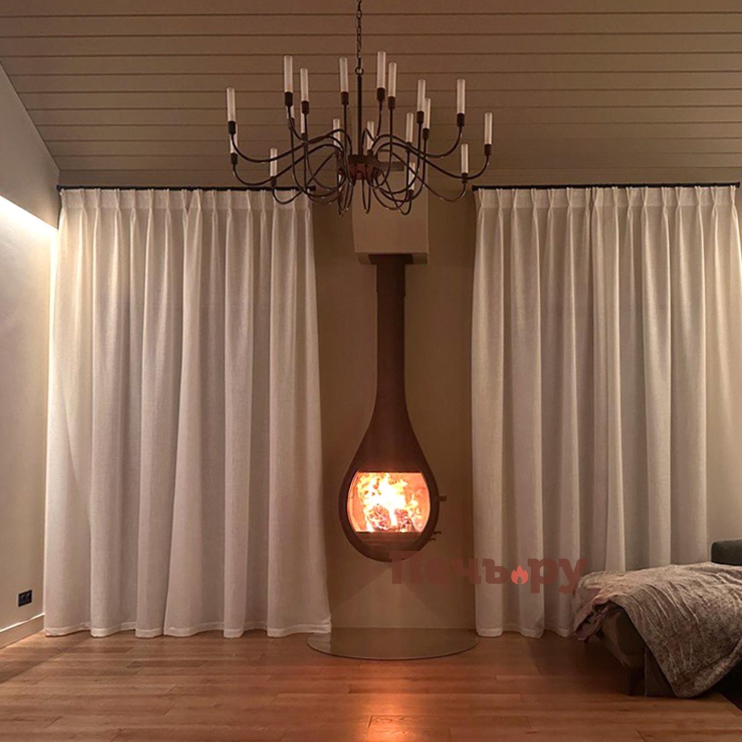 Готовый камин Rocal Mini Drop видео