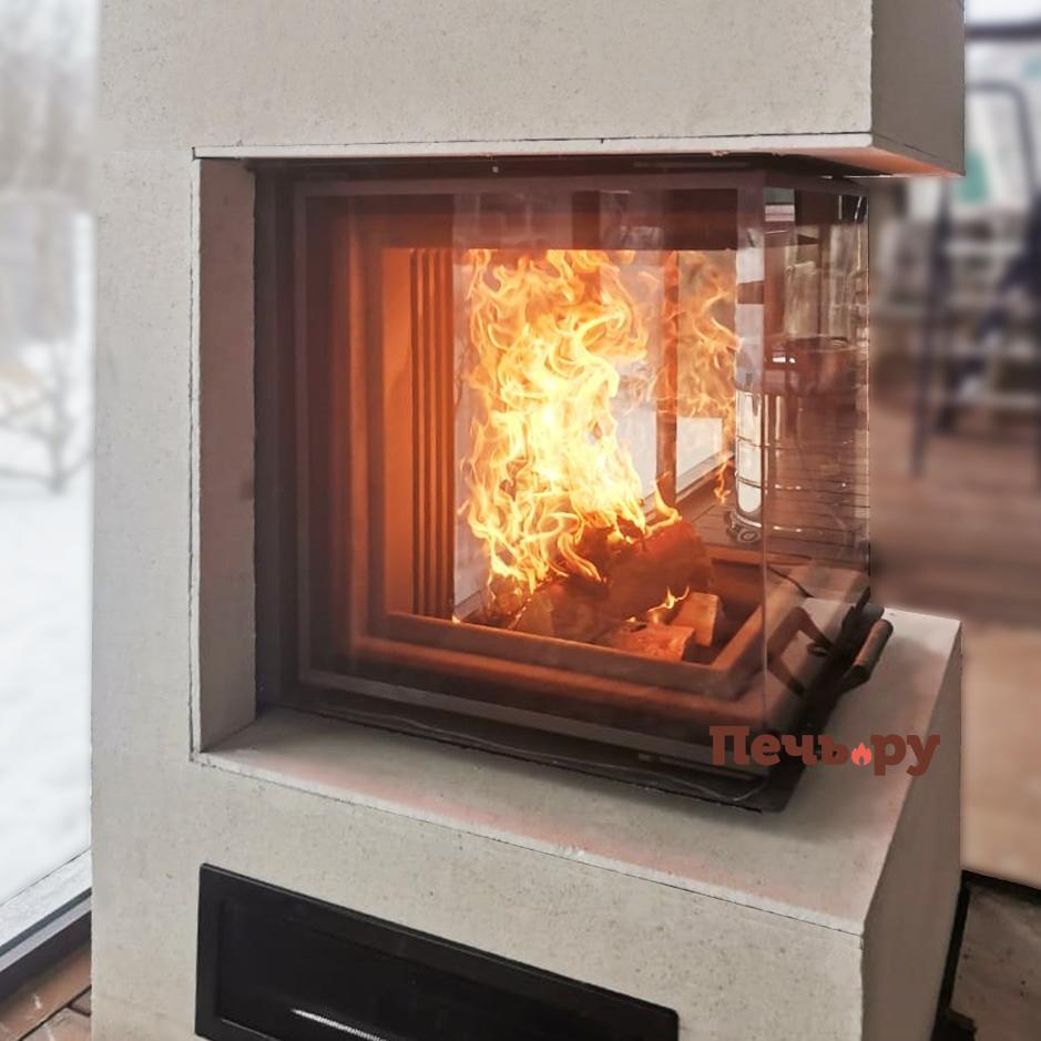 Каминная топка Астов П3С 5357 видео
