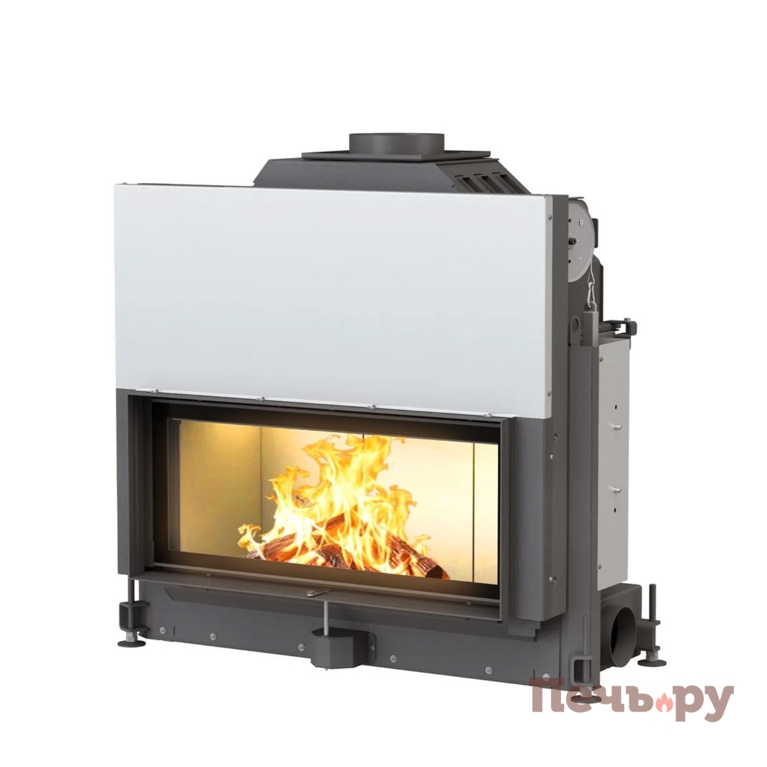 Каминная топка Brunner Architektur-Kamin 38/86 с подъемом видео