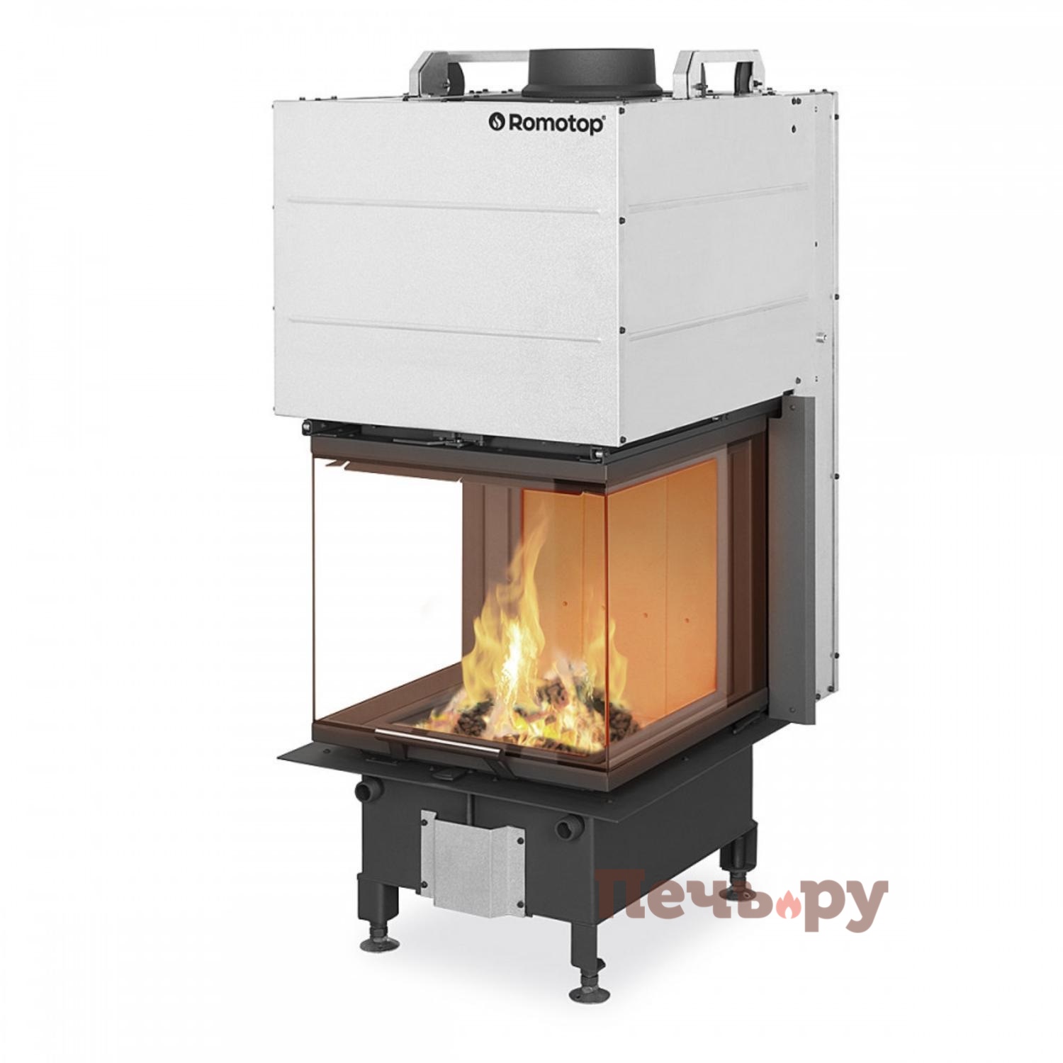 Каминная топка Romotop Heat U 3G L 50.52.50.24 видео