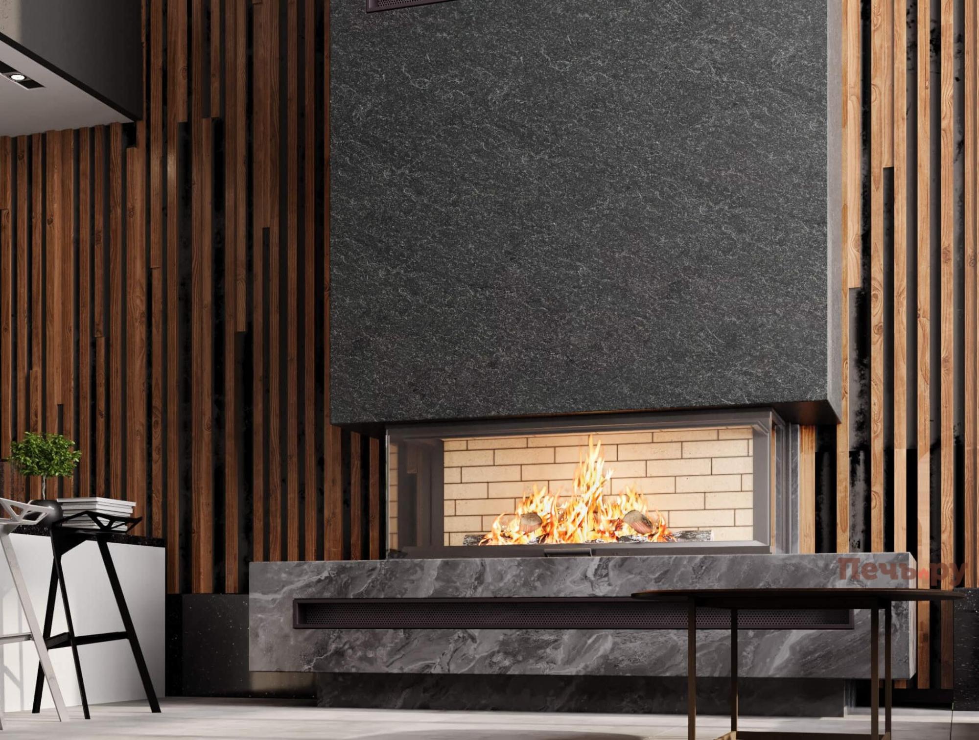 Каминная топка Астов П3С 15057 видео