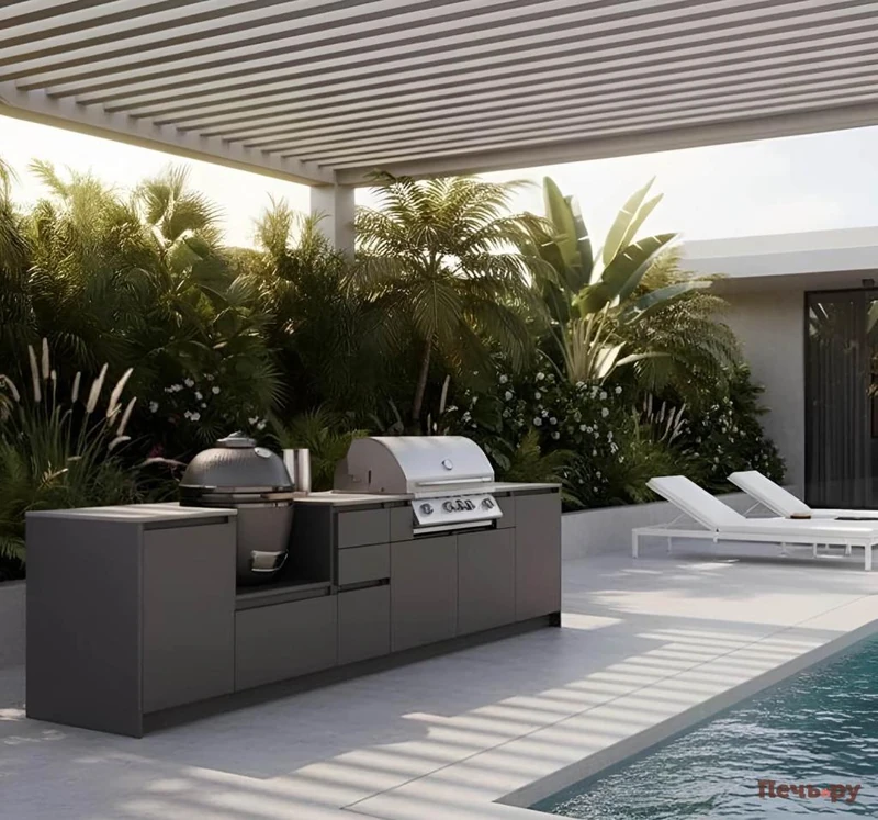 летняя кухня для загородного дома