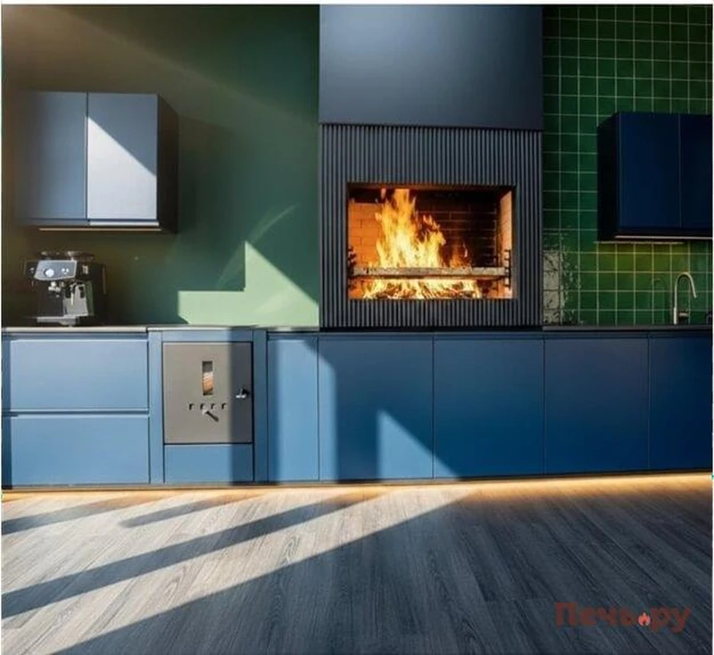 современный дизайн летней кухни