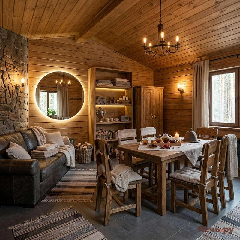  фото дизайна бани внутри