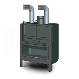 Каминная топка Palazzetti Ecomonoblocco EM 16:9 DF DX фото