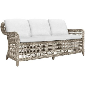 Диван трехместный плетеный с подушками JANUS et Cie Arbor Alta фото