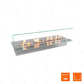 Топливный блок SteelHeat Line Glass 500 фото